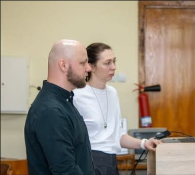 Спікери ETI Україна Богдан Савищев та Оксана Мірошник